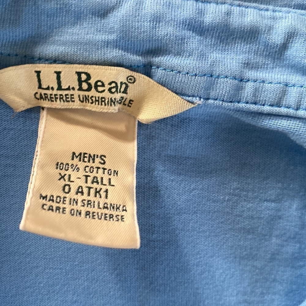 šL.L. BEAN šSIZE XL TALLšT-1 - Picture 2 of 3